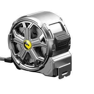 25ft Retractable Steel Tape Measure, Rustproof