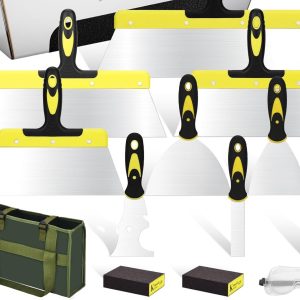 14-Piece Stainless Steel Drywall Knife Set