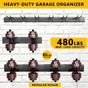 Wall-Mount Tool Organizer (Garage & Garden)