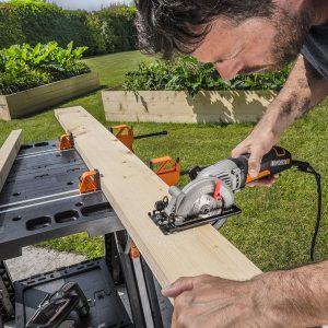 2-in-1 Folding Work Table & Sawhorse
